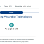 NR361 Week 3 Assignment Examining Wearable Technologies