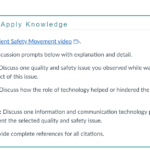 NR361 Week 7 Discussion Quality and Safety in Healthcare Informatics